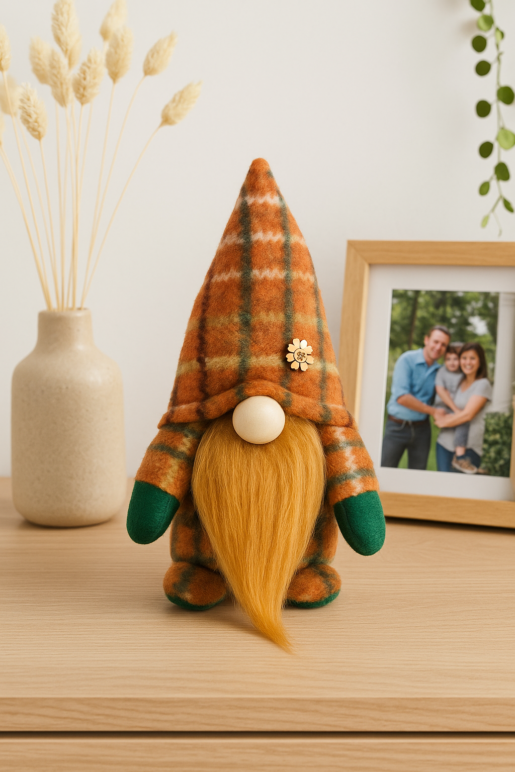 Handmade Limited Edition Mini Autumn Gonk, Nordic Gnome, Swedish Tomte