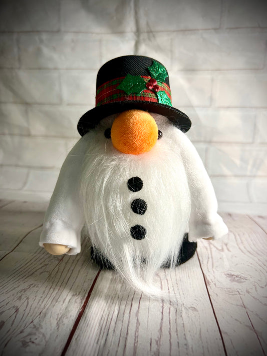 Handmade Snowman Gonk, Nordic, Gnome, Swedish Tomte