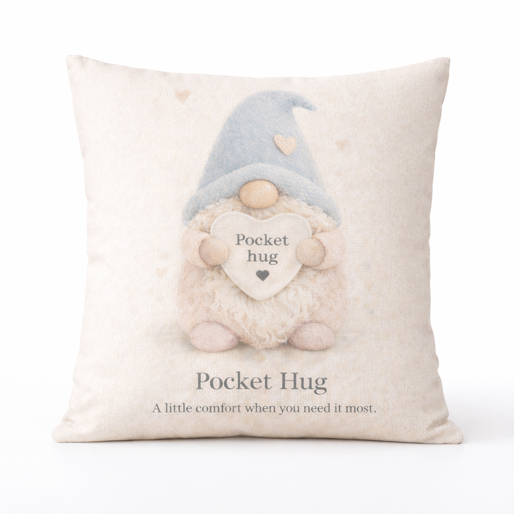 Pocket Hug Linen Cushion – 40 x 40cm