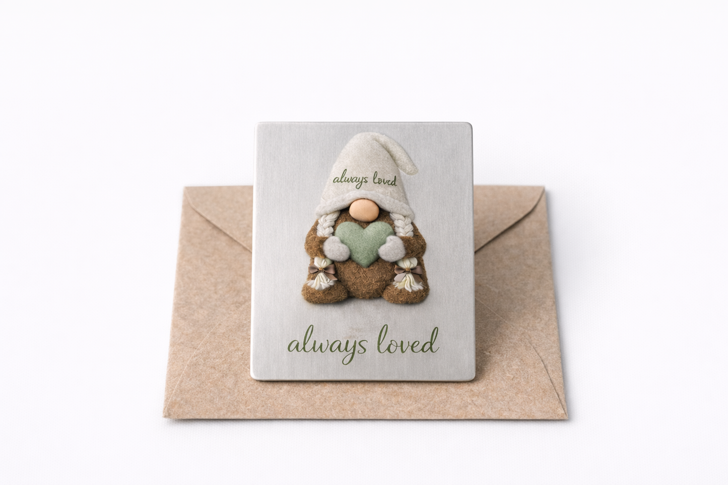 Gonk Always Loved Metal Gift Card Keepsake