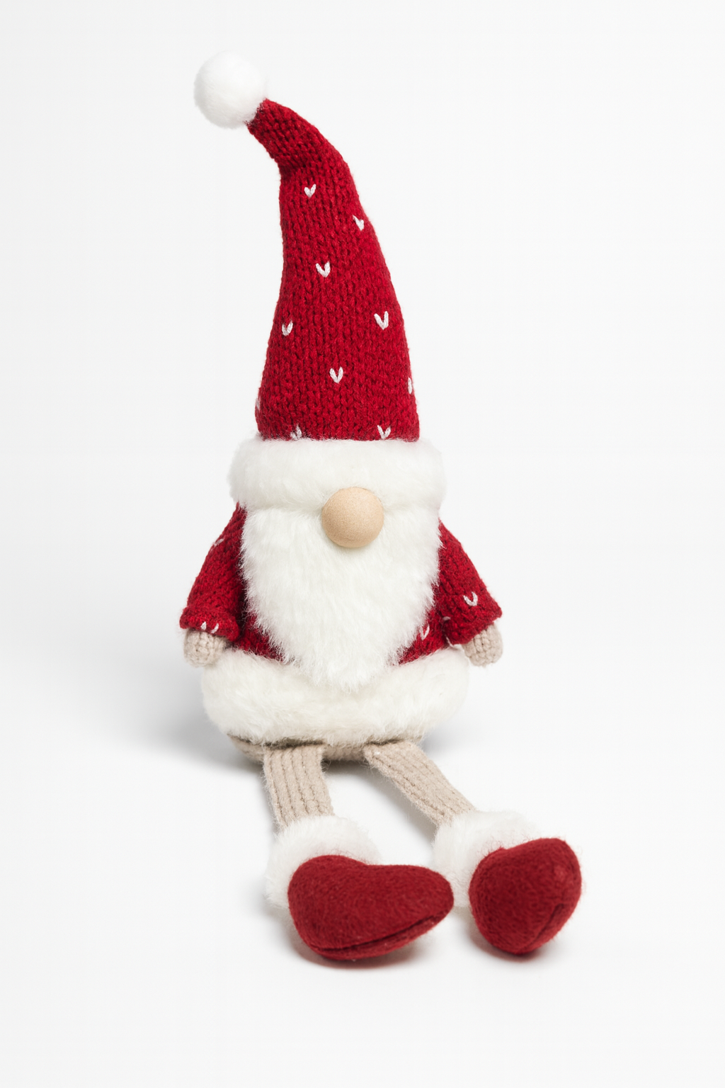 Mini Red Sitting Santa Gonk 23cm