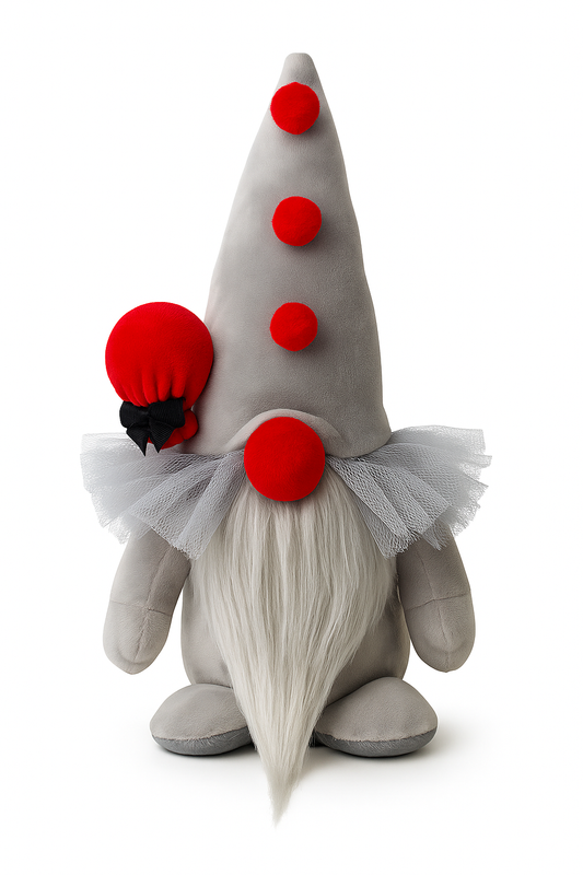 Limited Edition Handmade Halloween Clown Gonk, Nordic Gnome, Swedish Tomte
