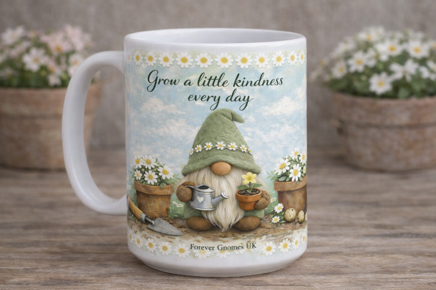 Grow a Little Kindness Every Day – 15oz Ceramic Mug