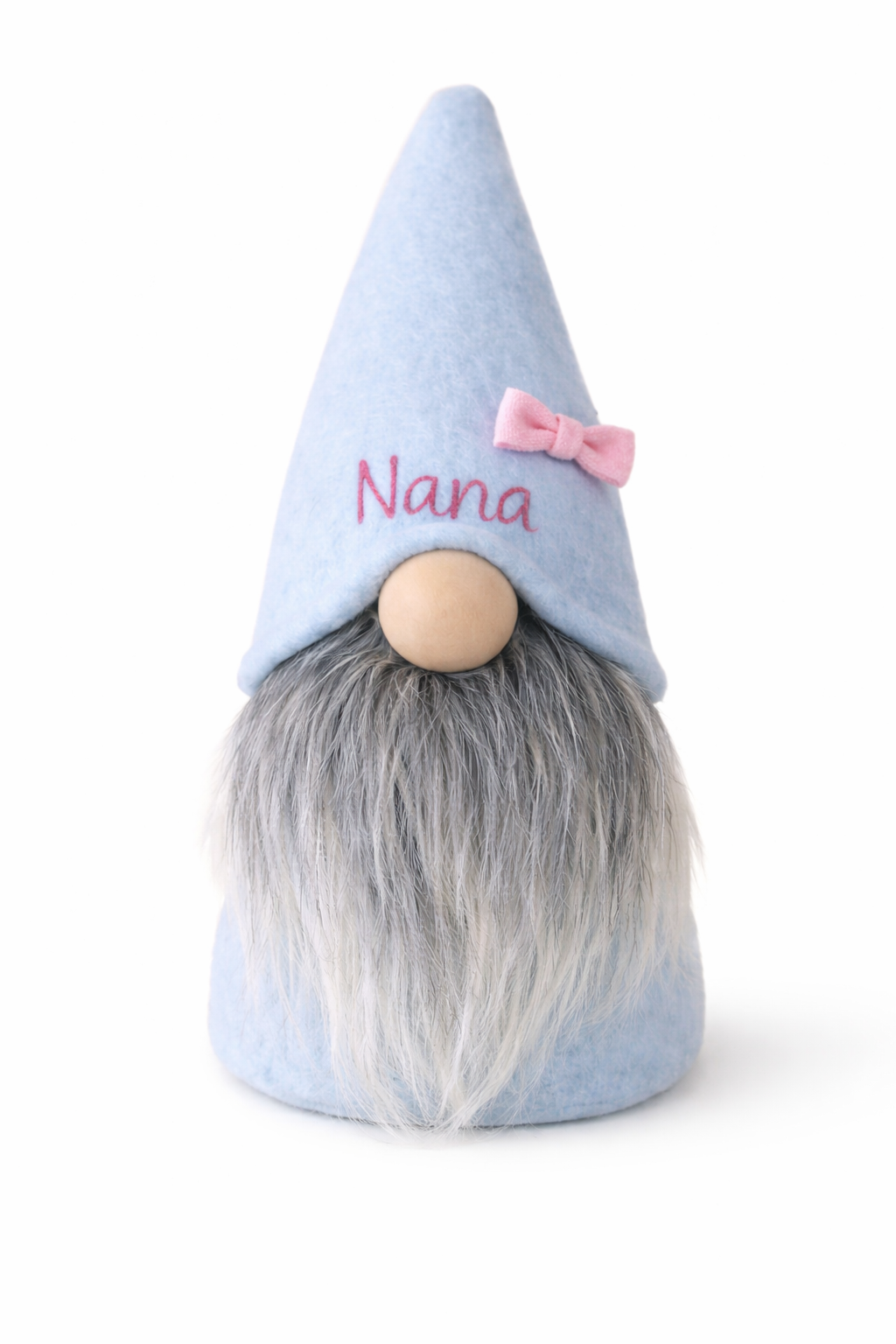 Handmade Nana Gonk, Nordic Gnome, Swedish Tomte – Approx. 8 Inches