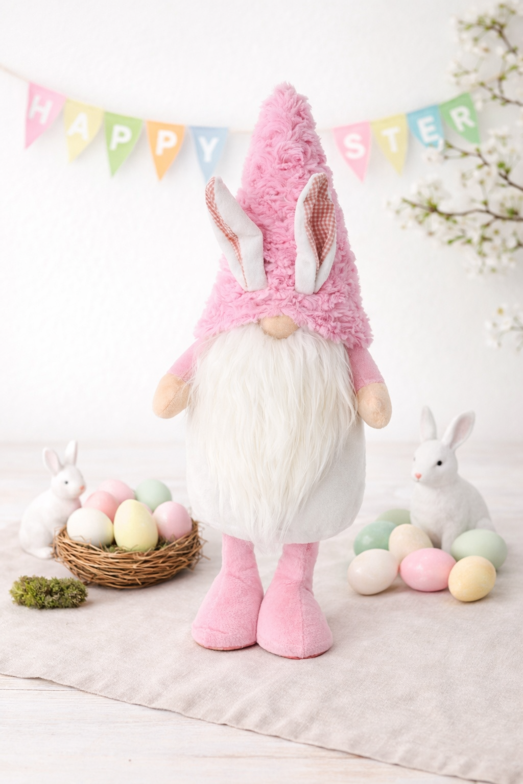 Easter Bunny Nordic Gnome 50cm, Gnome, Gonk, Swedish Tomte