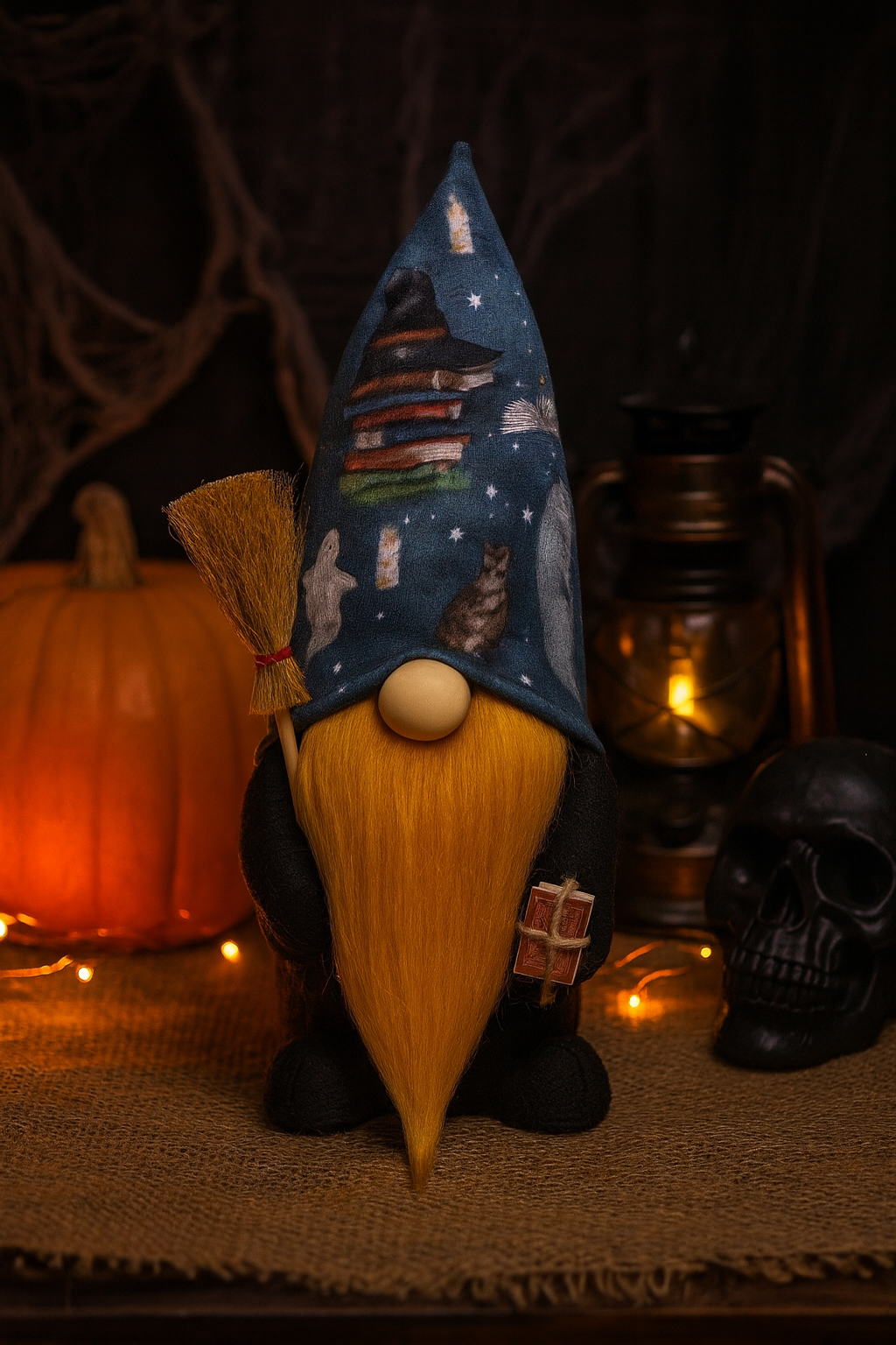 Handmade Wizard Nordic Gnome, Gonk, Swedish Tomte