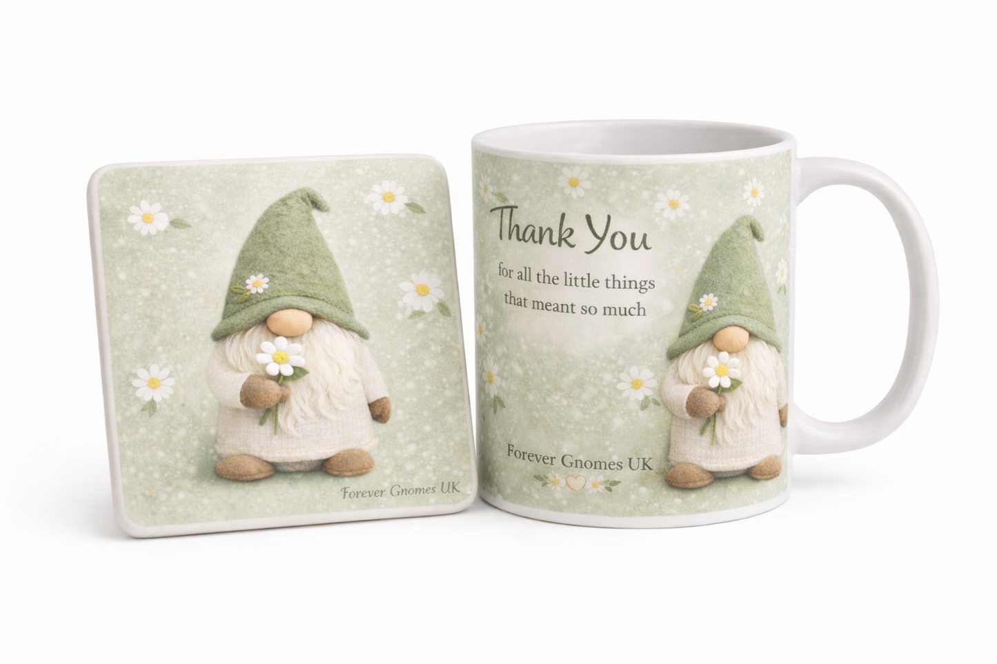 Thank You Daisy Gift Set  By Forever Gnomes UK
