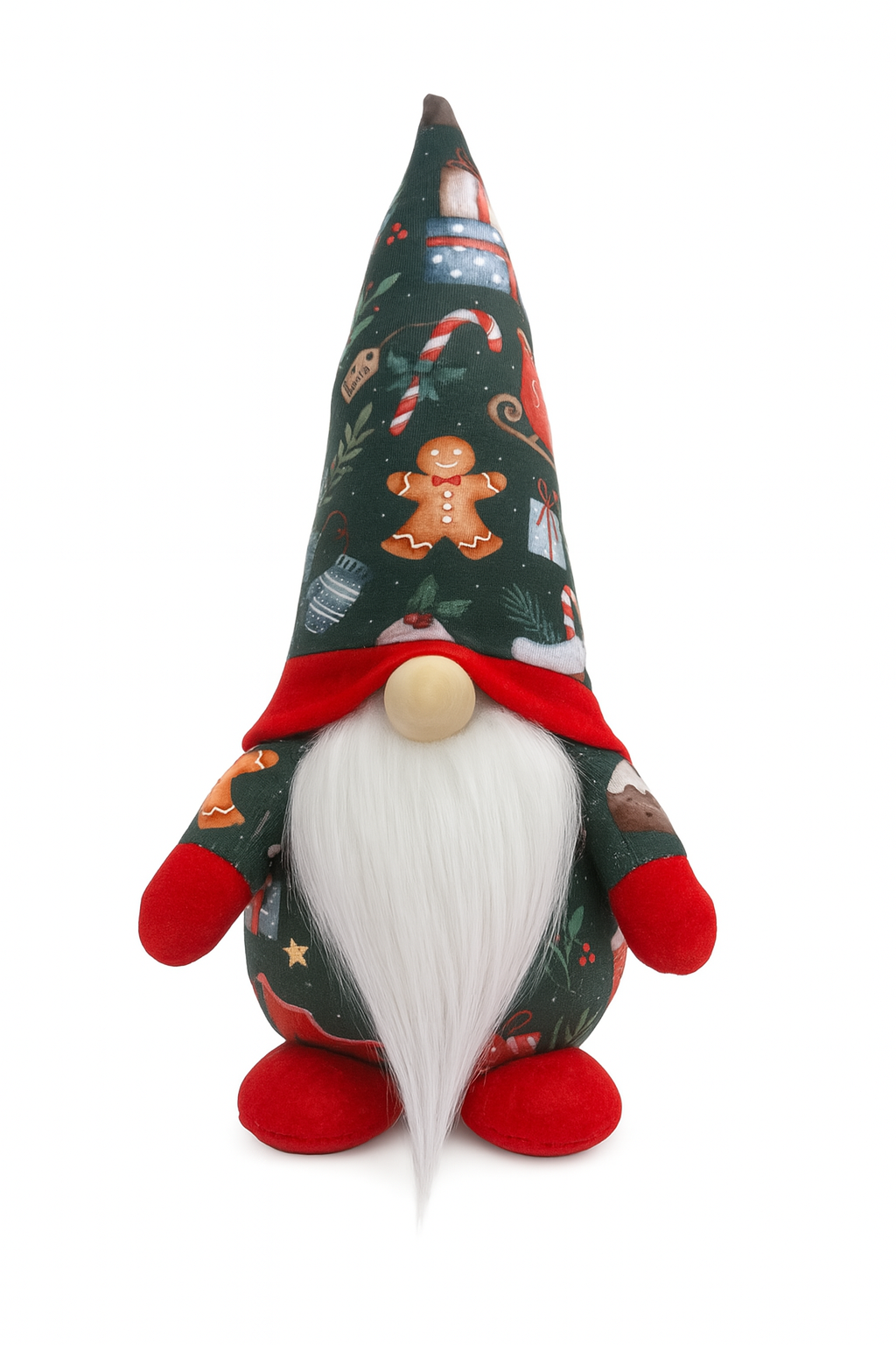 Christmas Gingerbread Gonk, Nordic Gnome, Swedish Tomte