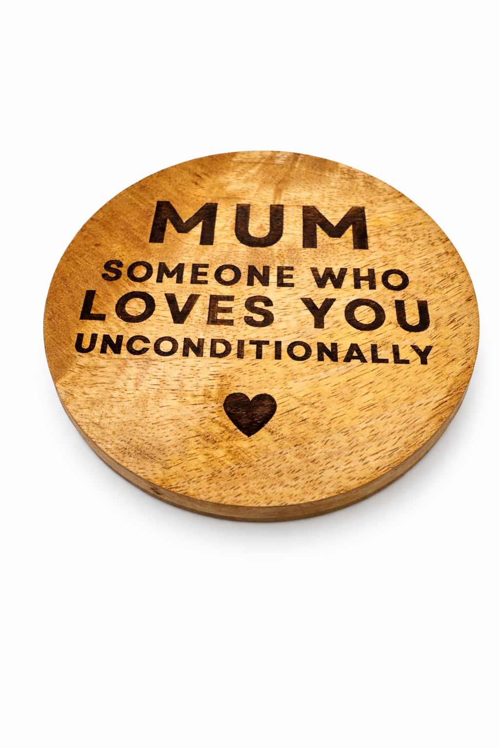 Mum Someone Loves You Wooden Coaster