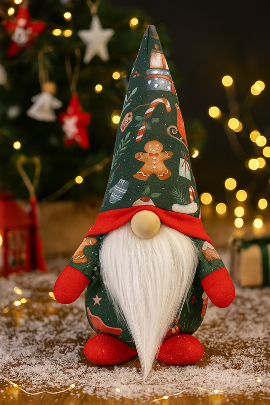 Christmas Gingerbread Gonk, Nordic Gnome, Swedish Tomte