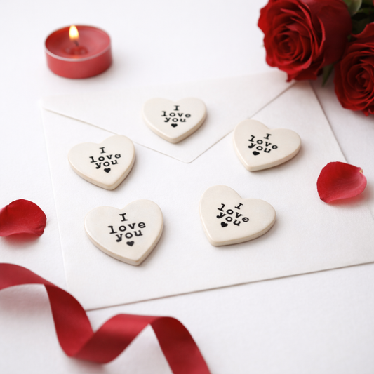 One I love You 4cm Token Heart