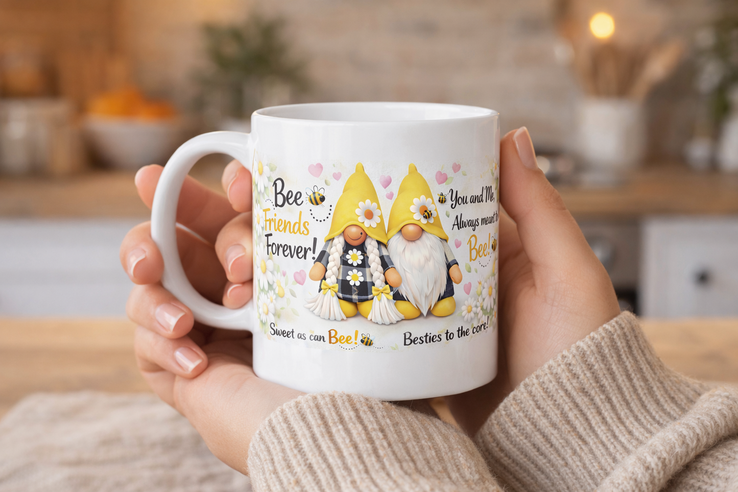 Bee Friends Forever – Ceramic Mug