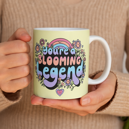 Your A Blooming Legend Porcelain Mug 11oz