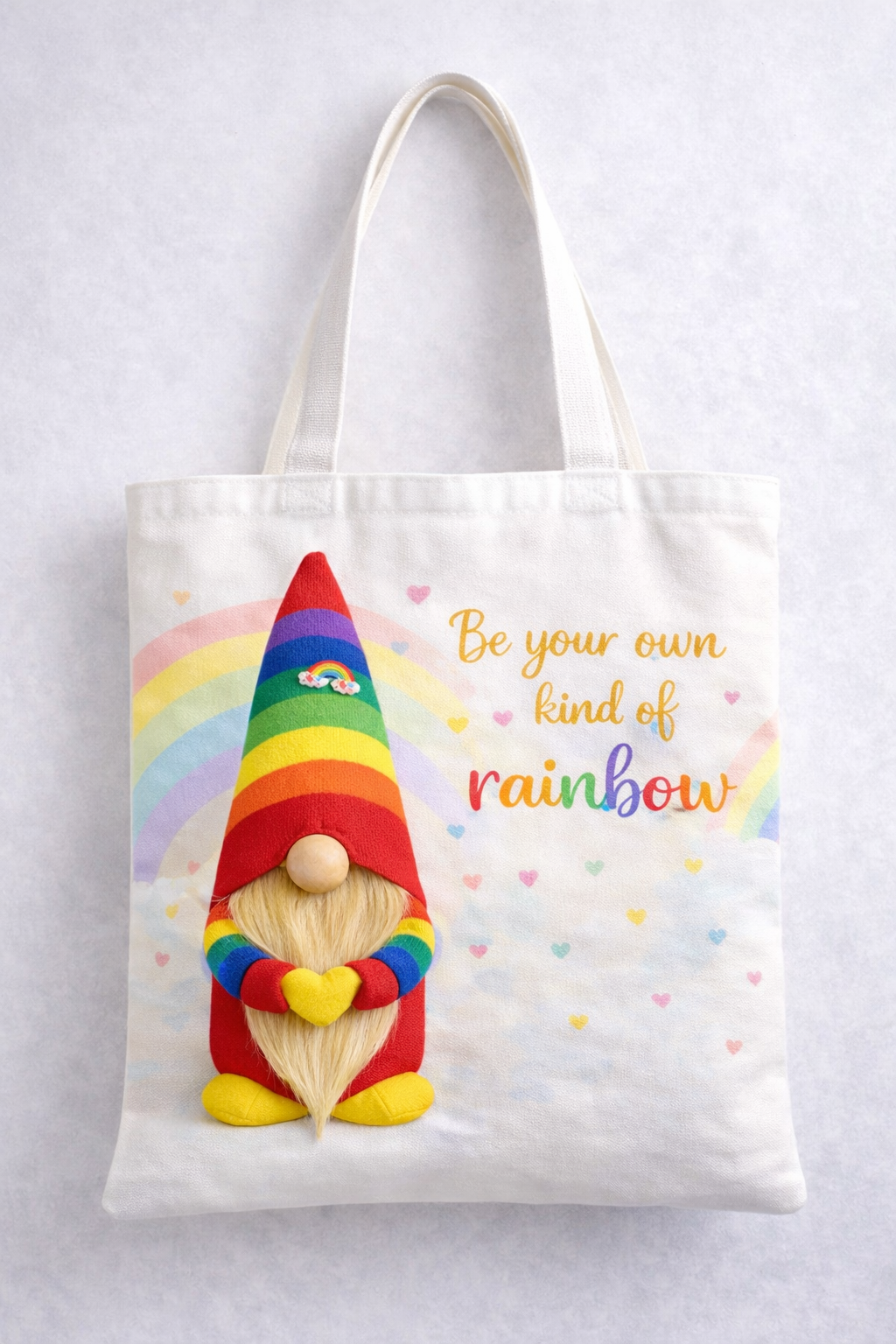 Be Your Own Kind of Rainbow Tote Bag