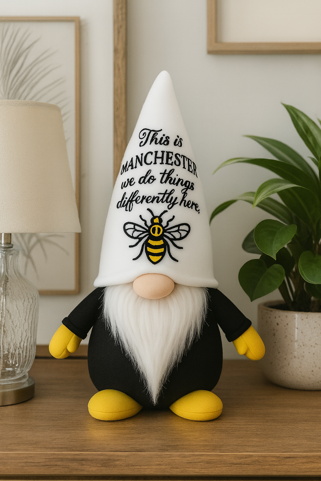 This is Manchester Handmade Gonk, Nordic Gnome, Swedish Tomte