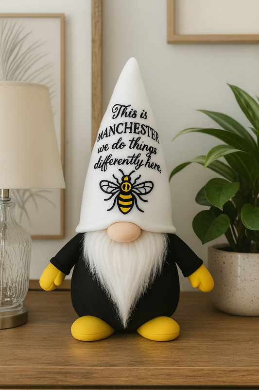 This is Manchester Handmade Gonk, Nordic Gnome, Swedish Tomte