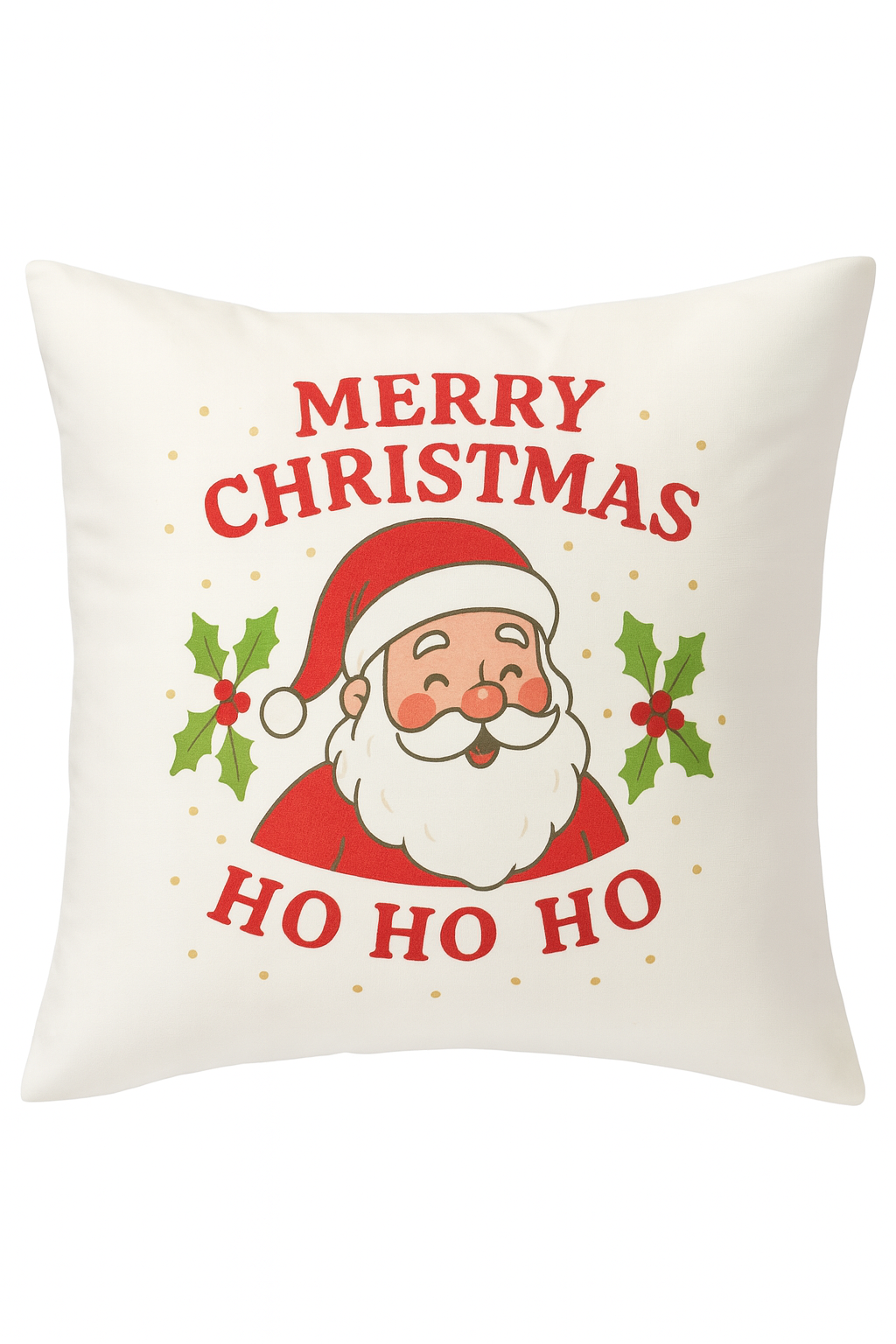 Merry Christmas Soft Valour Santa Cushion 40 x 40cm
