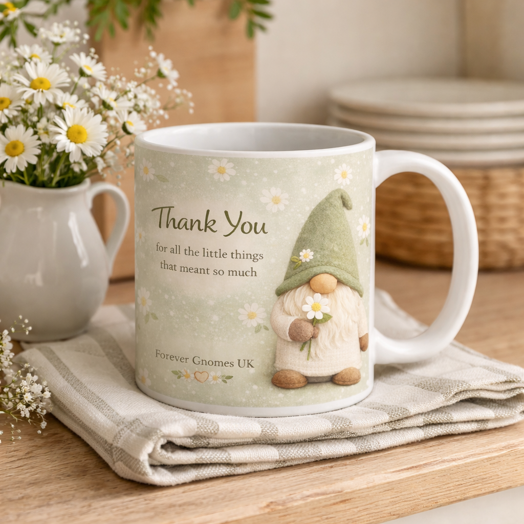 Thank You Mug – Handmade Ceramic Gift | 11oz