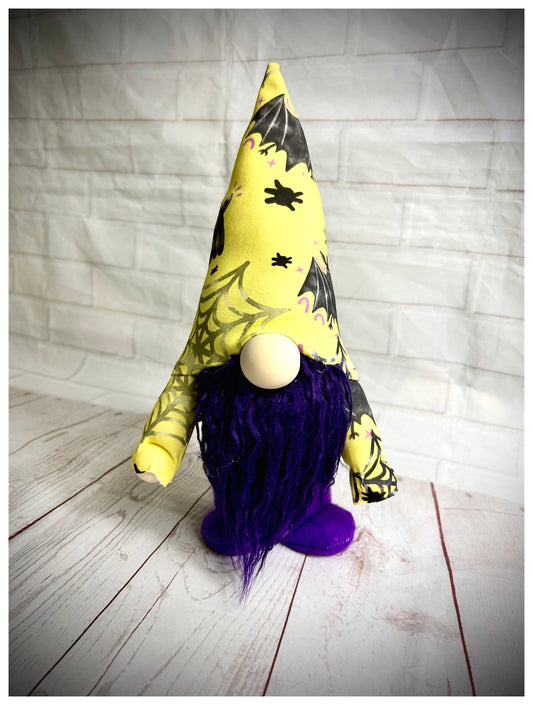 Handmade Halloween Nordic Gnome, Bats and Spiders, Gonk, Swedish Tomte