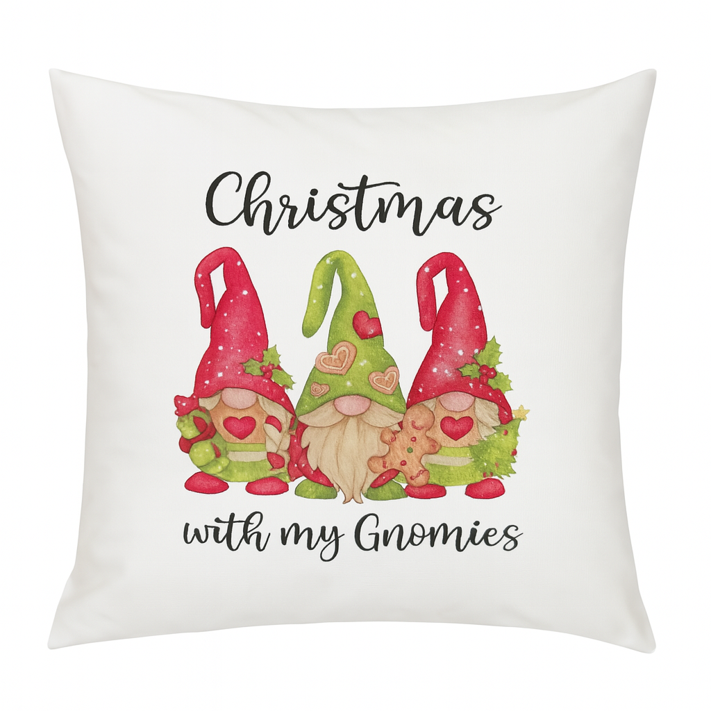 Christmas with my Gnomies Soft Valour Cushion, Nordic, Gnome, Swedish Tomte