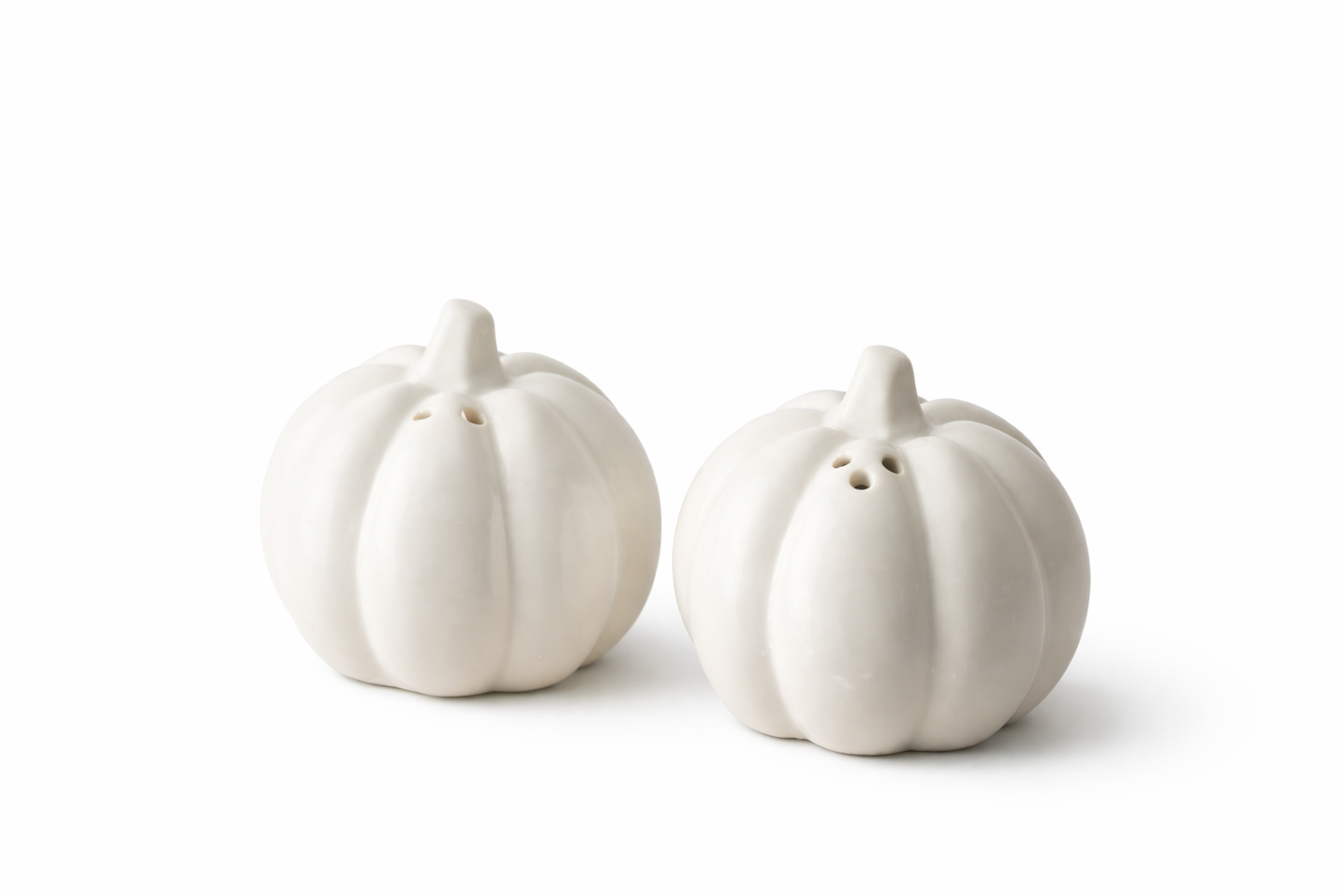 Ceramic Pumpkin Salt and Pepper Shakers