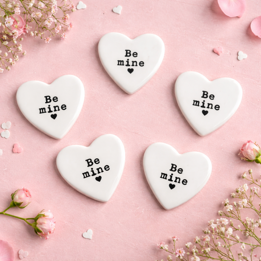 One Mini Be Mine Mine 4cm Token Heart