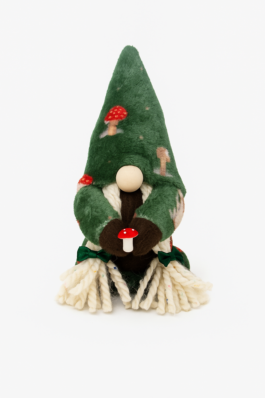 Handmade Limited Edition Toadstool Gonk, (Female) Nordic, Gnome, Swedish Tomte