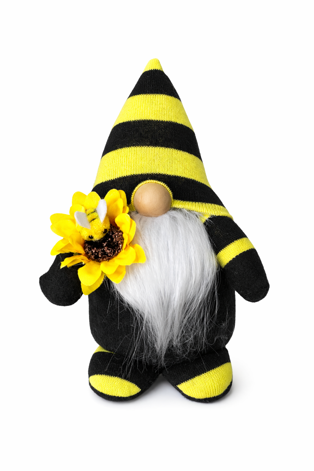 Handmade Bumble Bee Nordic Gnome, Gonk, Swedish Tomte