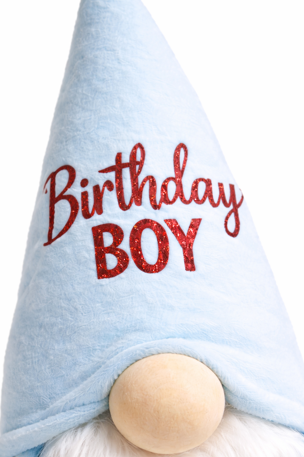 Handmade Birthday Boy Gonk with Balloon – 10 Inch Nordic Gnome Gift | Swedish Tomte | Forever Gnomes UK