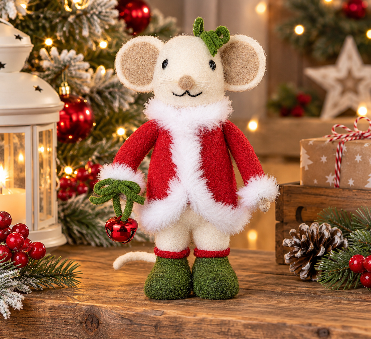 Christmas Mouse Decoration – A Little Mouse with a Lot of Christmas Magic!