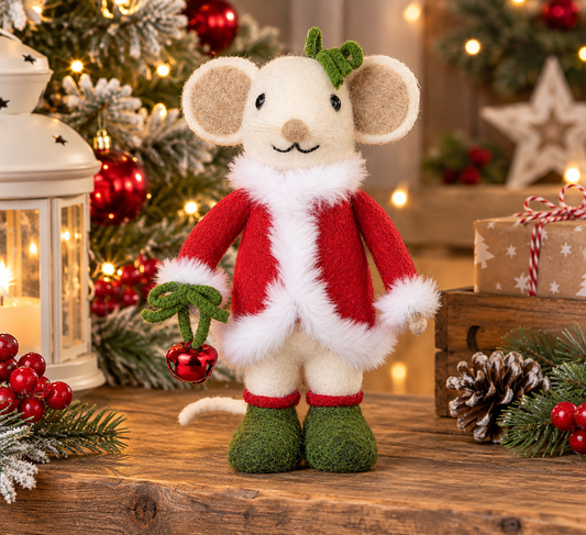Christmas Mouse Decoration – A Little Mouse with a Lot of Christmas Magic!