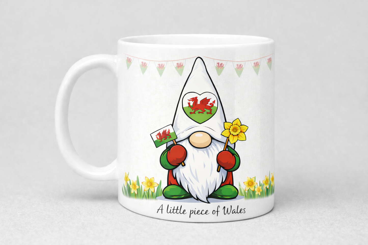 A Little Piece of Wales” Gonk Mug