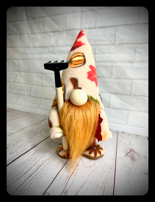 Handmade Pumpkin Spice Gnome, Gonk, Nordic, Swedish Tomte