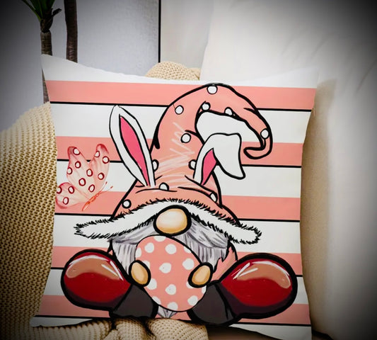 Soft Valour Easter Gnome Cushion