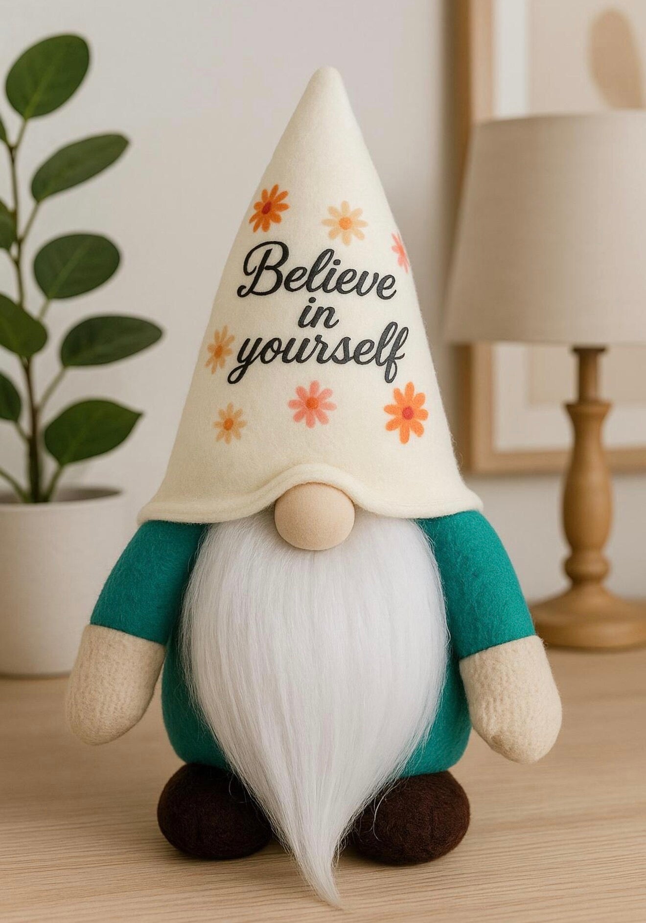 Believe in Yourself Gonk, 9 inches, Nordic, Gnome, Swedish Tomte