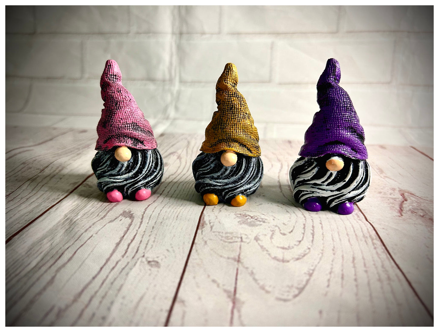 Cute Mini Ceramic Gonk, Nordic Gnome, Swedish Tomte