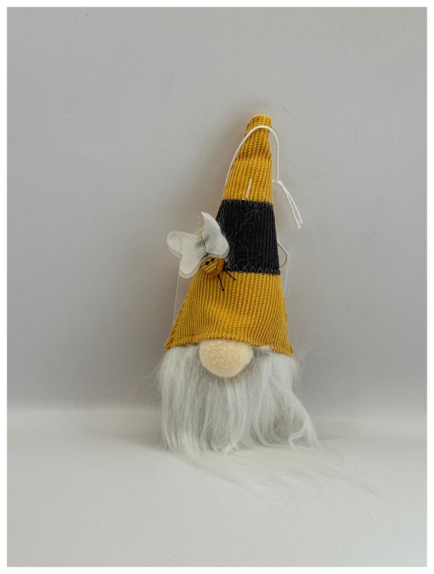 Cute Hanging Mini Gonk with Bumblebee, Nordic, Gnome, Swedish Tomte