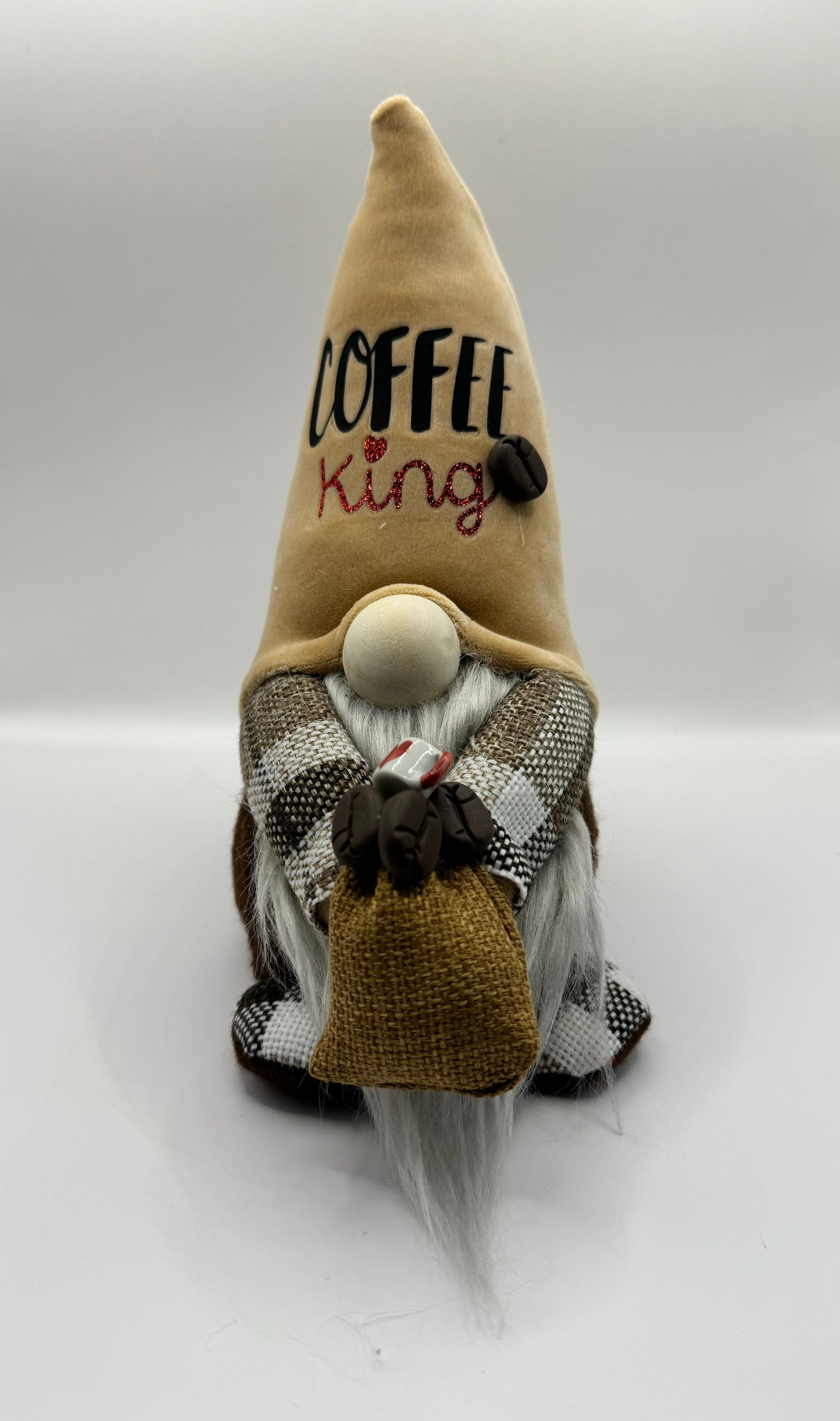 Handmade Coffee Nordic Gnome, Gonk, Gnome, Swedish Tomte