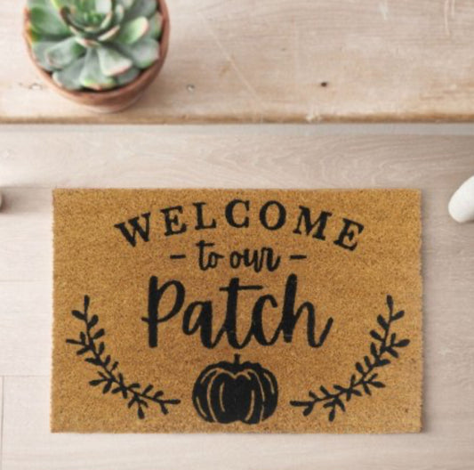 Welcome to our Patch Heavy Duty Coir Doormat