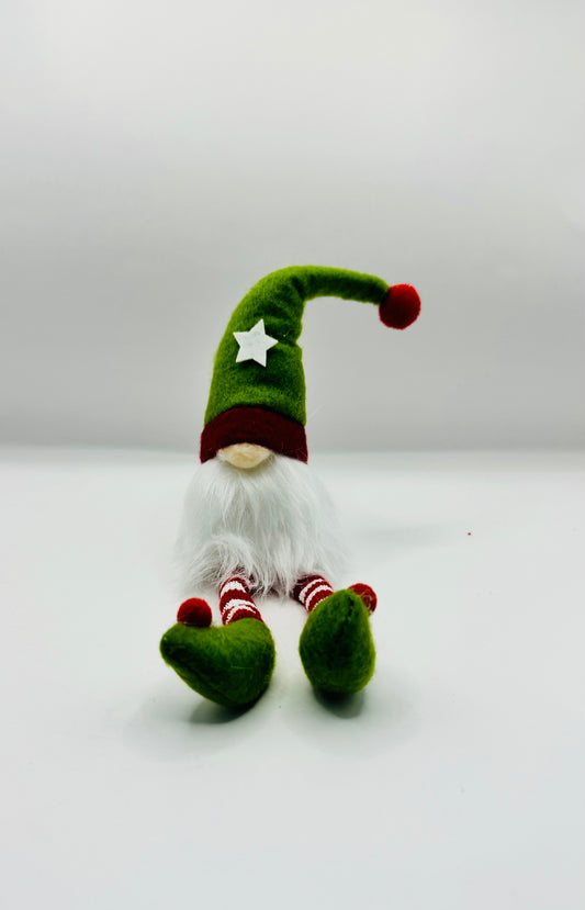 Elf Shelf Sitting Gonk, Nordic Gnome, Swedish Tomte