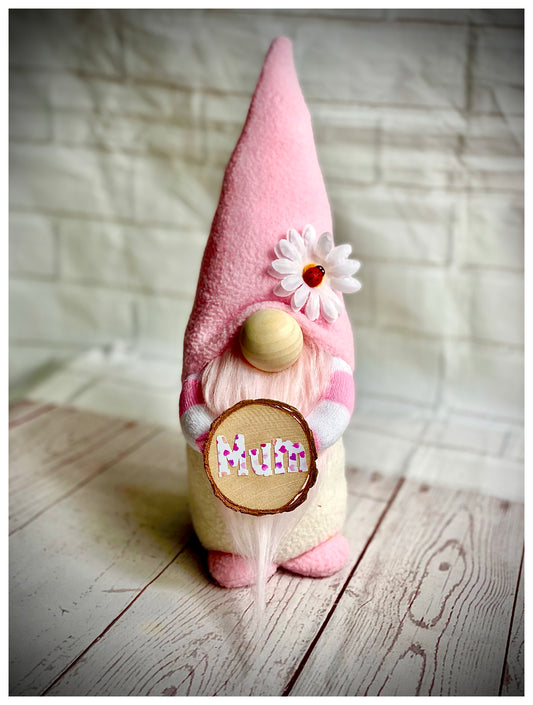 Handmade Soft Fleece Mum Gonk, Nordic, Gnome, Swedish Tomte