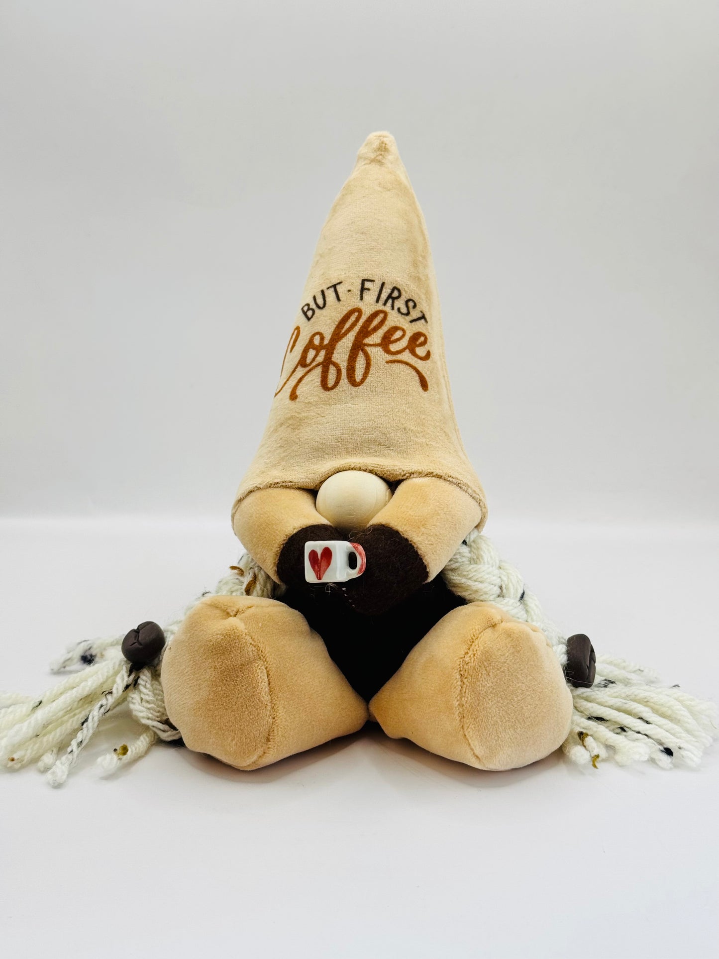 But First Coffee Mini Gonks, Nordic Gnome, Swedish Tomte
