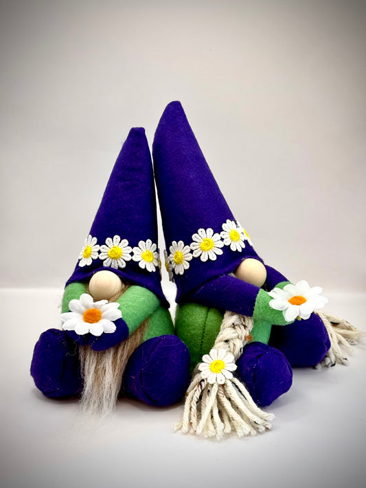Mini Daisy Chain Gonk, Nordic, Gnome, Swedish Tomte