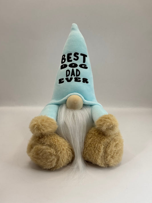 Best Dog Dad Ever Mini Gonk, Nordic Gnome, Swedish Tomte