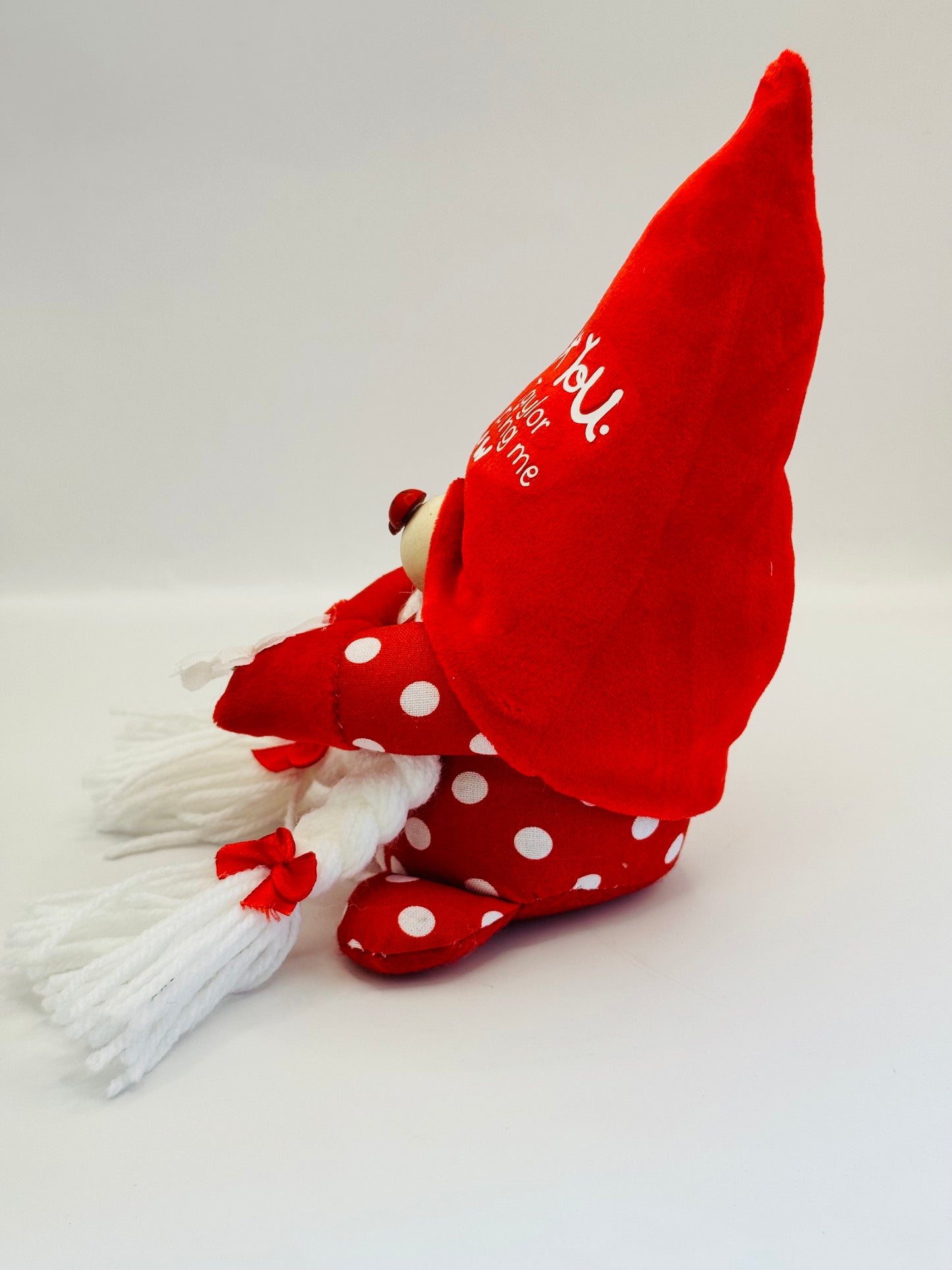 Mini Personalised Thank you for helping me Grow Teacher Gonk, Nordic, Gnome, Swedish Tomte