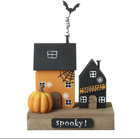 Spooky Halloween House Decoration, 14cm