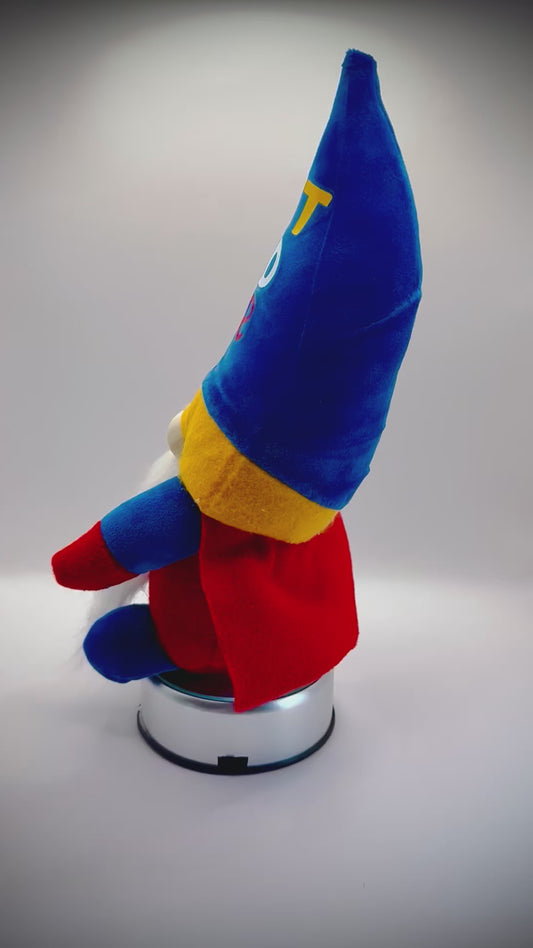 Handmade Super Dad Nordic Gnome, Swedish Tomte, Gonk